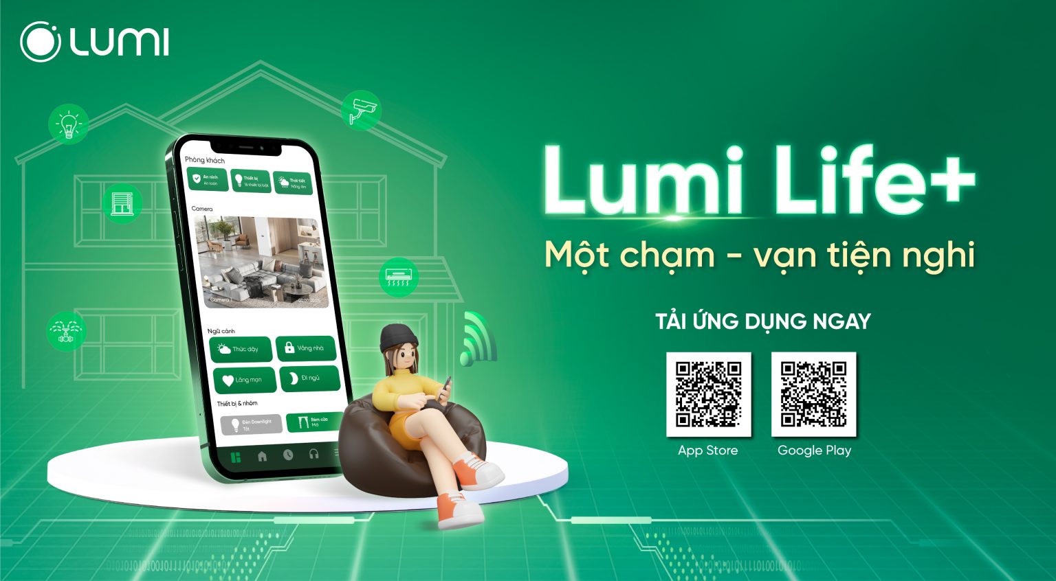 Ứng dụng Lumi Life+